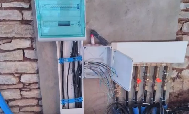 Installation de tableau électrique, Vandeins, B2G Electricité