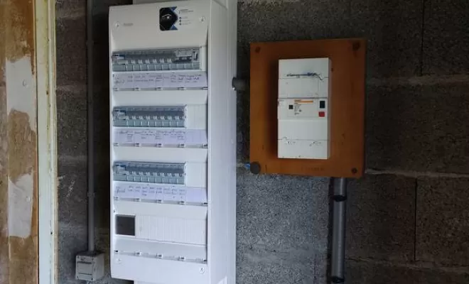 Installation de tableau électrique, Vandeins, B2G Electricité